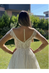 Transparent wedding dress TB1405