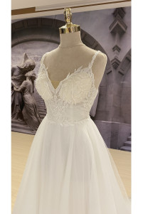 Back strap wedding dress TB1401