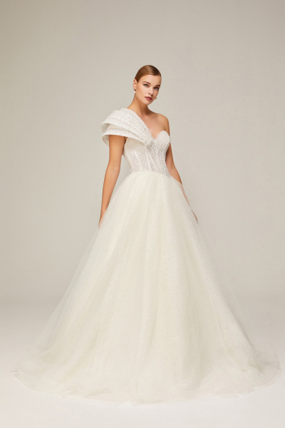 Embellished princess model wedding dress TB1445