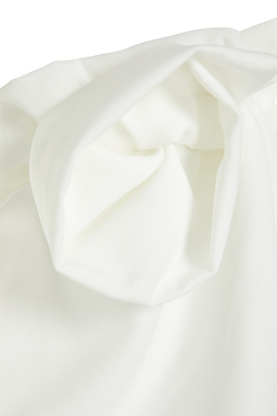 Ivory corseted, woven lined wedding dress TB1539