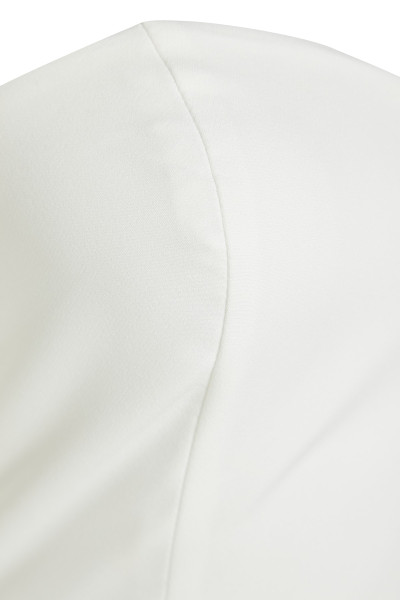 Ivory corseted, woven lined wedding dress TB1539