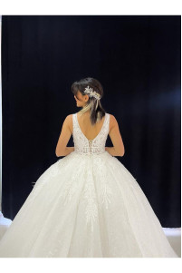 Lace princess wedding dress model TB1431