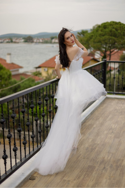 Full Bodice Wedding Dress TB1368 Full Bodice Wedding Dress TB1368