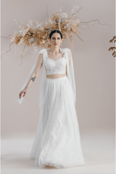 Two-piece bustier wedding dress TB1378 Two-piece bustier wedding dress TB1378